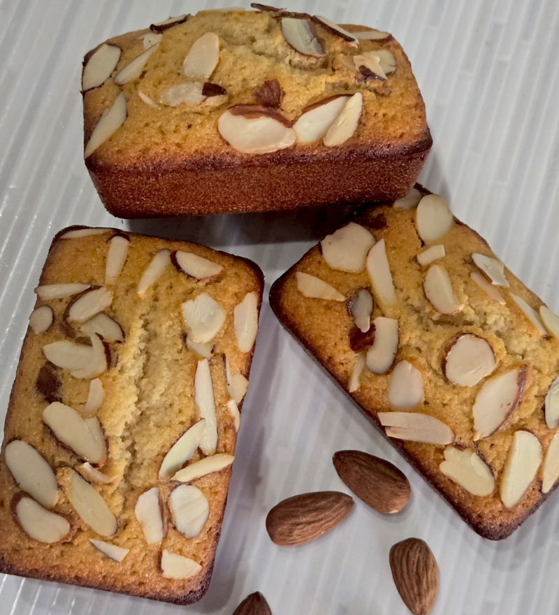 Financiers Double Amandes / Double Almond Financiers - Gluten-free- 3 pcs