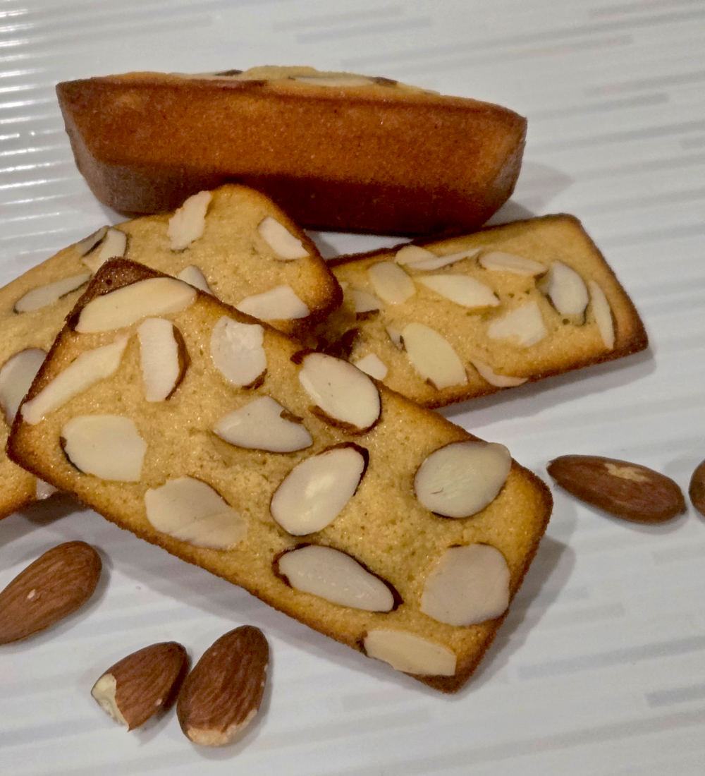 Mini Financiers Double Amandes / Mini Double Almond Financiers - Gluten-free - 2 pcs
