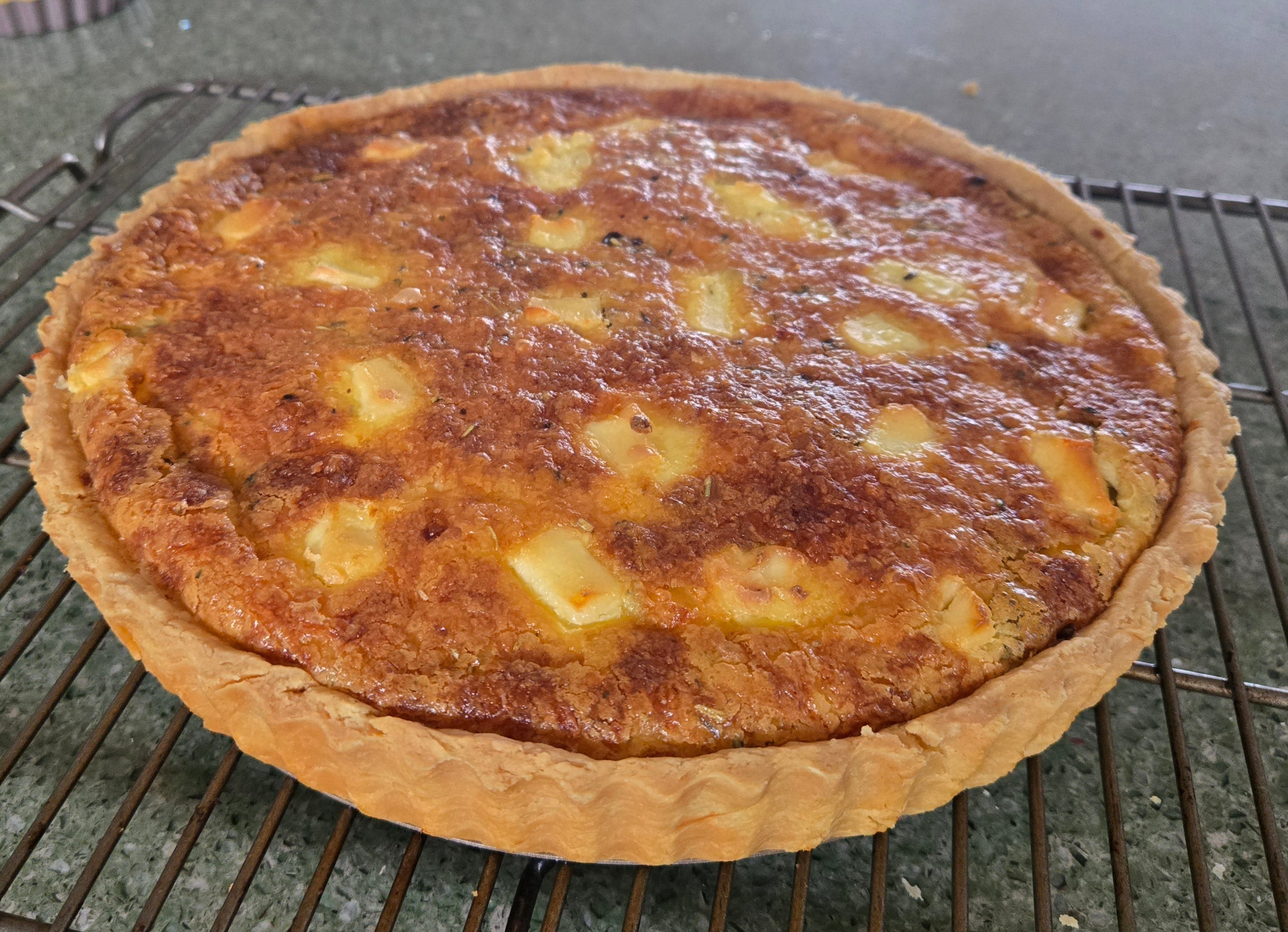 Mushroom Quiche - VEGETARIAN- 11" x 2"