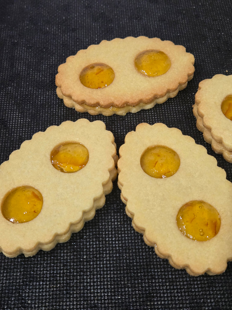 Orange Goggle Cookies - 3 pcs