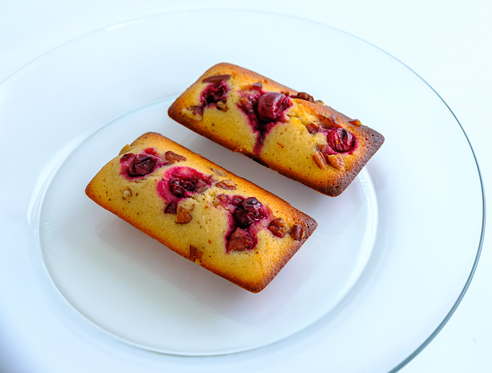 Cranberry Pecan mini Financiers - Gluten free- 2 pcs