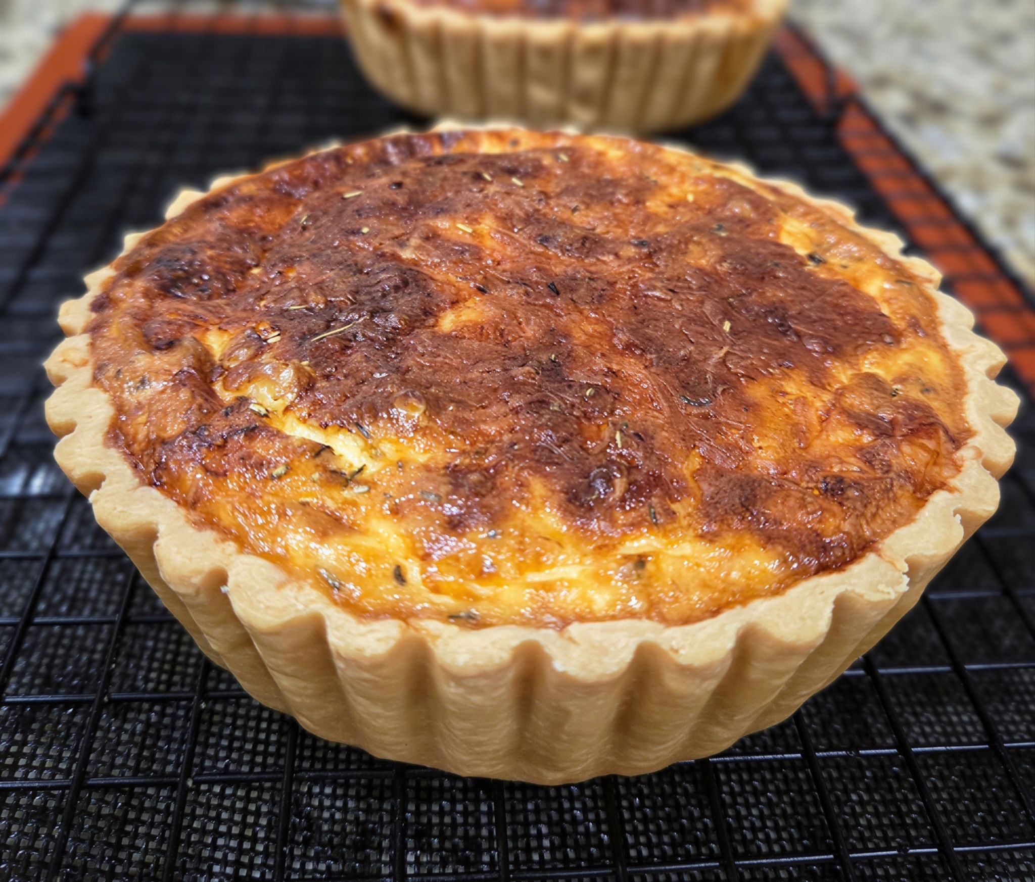 Quiche Lorraine-Smaller size- 6" x 1.5"